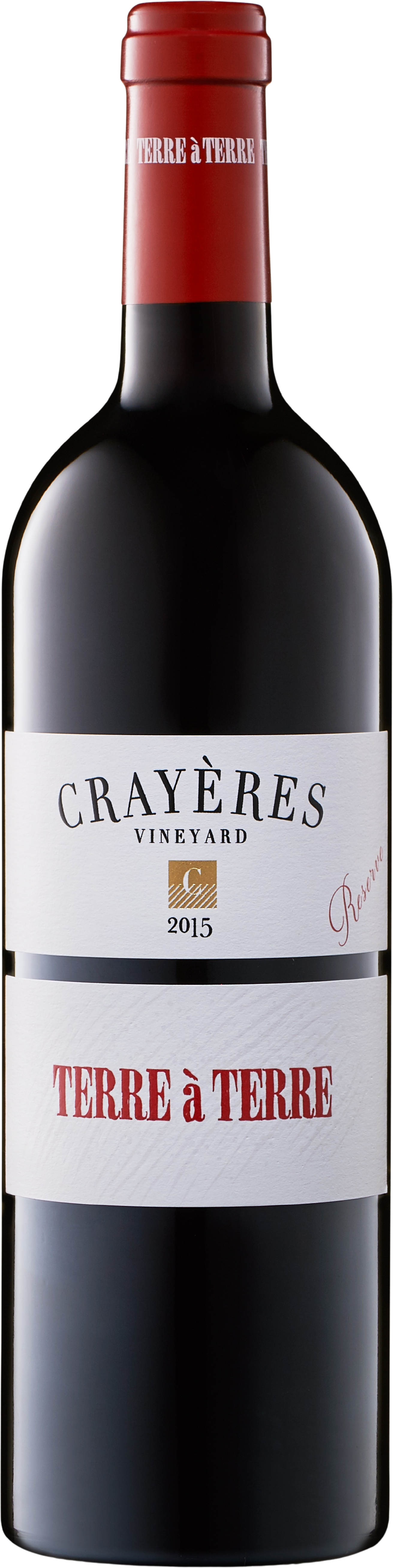Terre à Terre Crayères Vineyard Reserve Cabernet Sauvignon Shiraz Cabernet Franc 2015